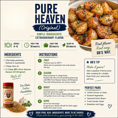BB’s Pure Heaven All Purpose Seasoning blend