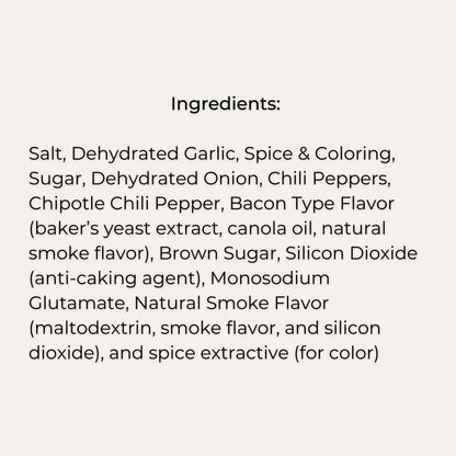 BB's Smoky Bacon Chipotle Seasoning Blend